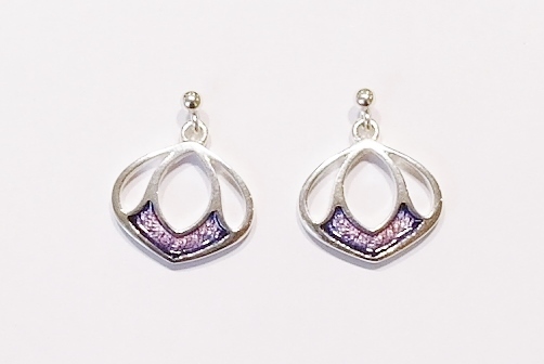 Sterling silver Ortak earrings