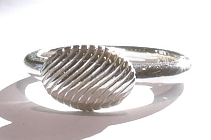 Silver Kit Heath stacking ring