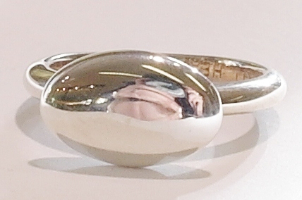 Silver Kit Heath stacking ring