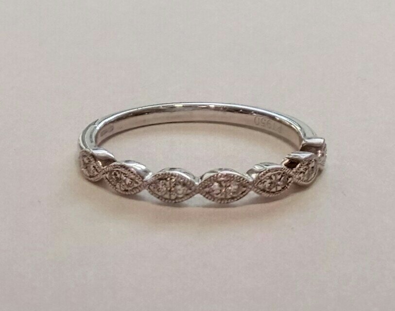 Platinum eternity ring