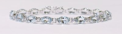 Aquamarine bracelets