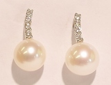 Pearl earrings