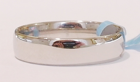 5mm platinum court band