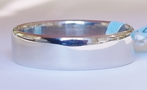 6mm platinum court band