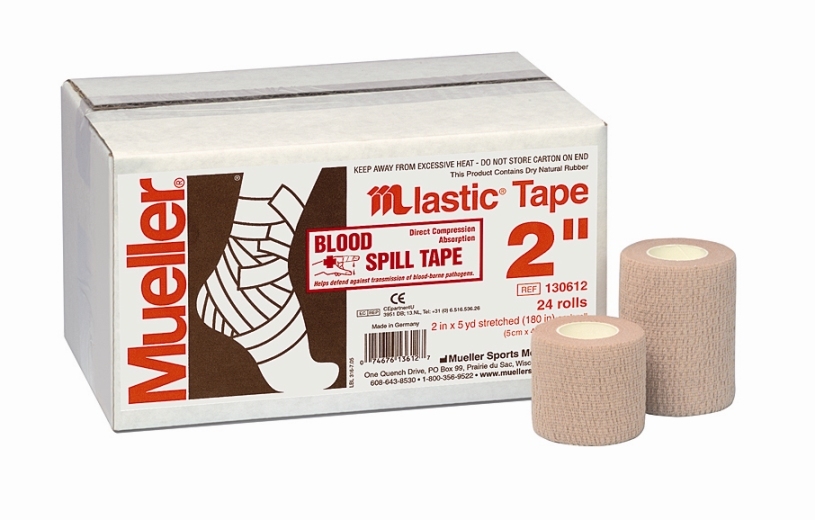 Mueller M Lastic® Tape (когезивный), 7.5см×4.5м, телесный