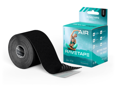 RaveTape AIR 5×5 — Черный