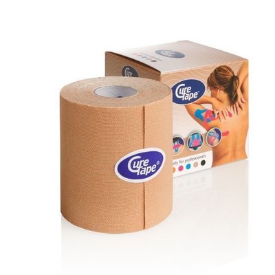 Кинезиотейп CureTape, 7,5см×5м, телесный Кинезиотейп CureTape, 7,5см×5м, телесный