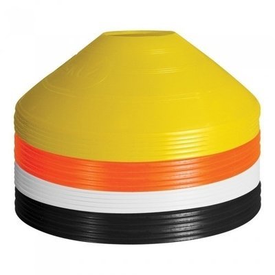 SKLZ. Метки-конусы AGILITY CONE SET, 20 шт, 4 цвета SKLZ. Метки-конусы AGILITY CONE SET, 20 шт, 4 цвета