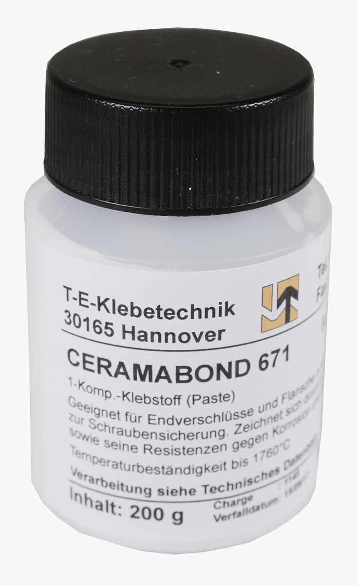 Ceramabond 671 – 1K Hochtemperatur-Keramikklebstoff