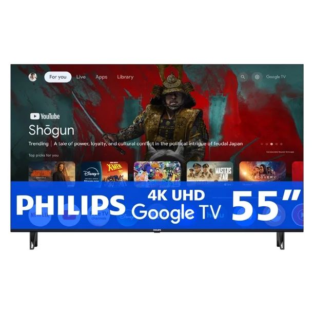 Philips Smart TV 55’ Google TV
