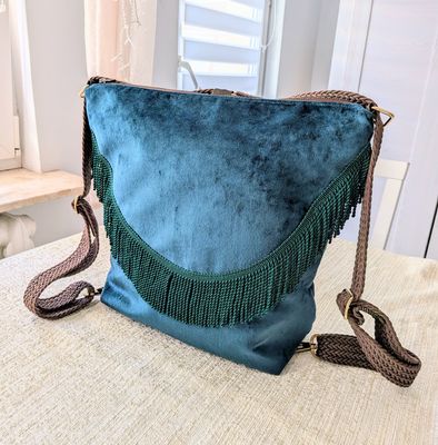 Torbo-plecak Turquoise Ocean