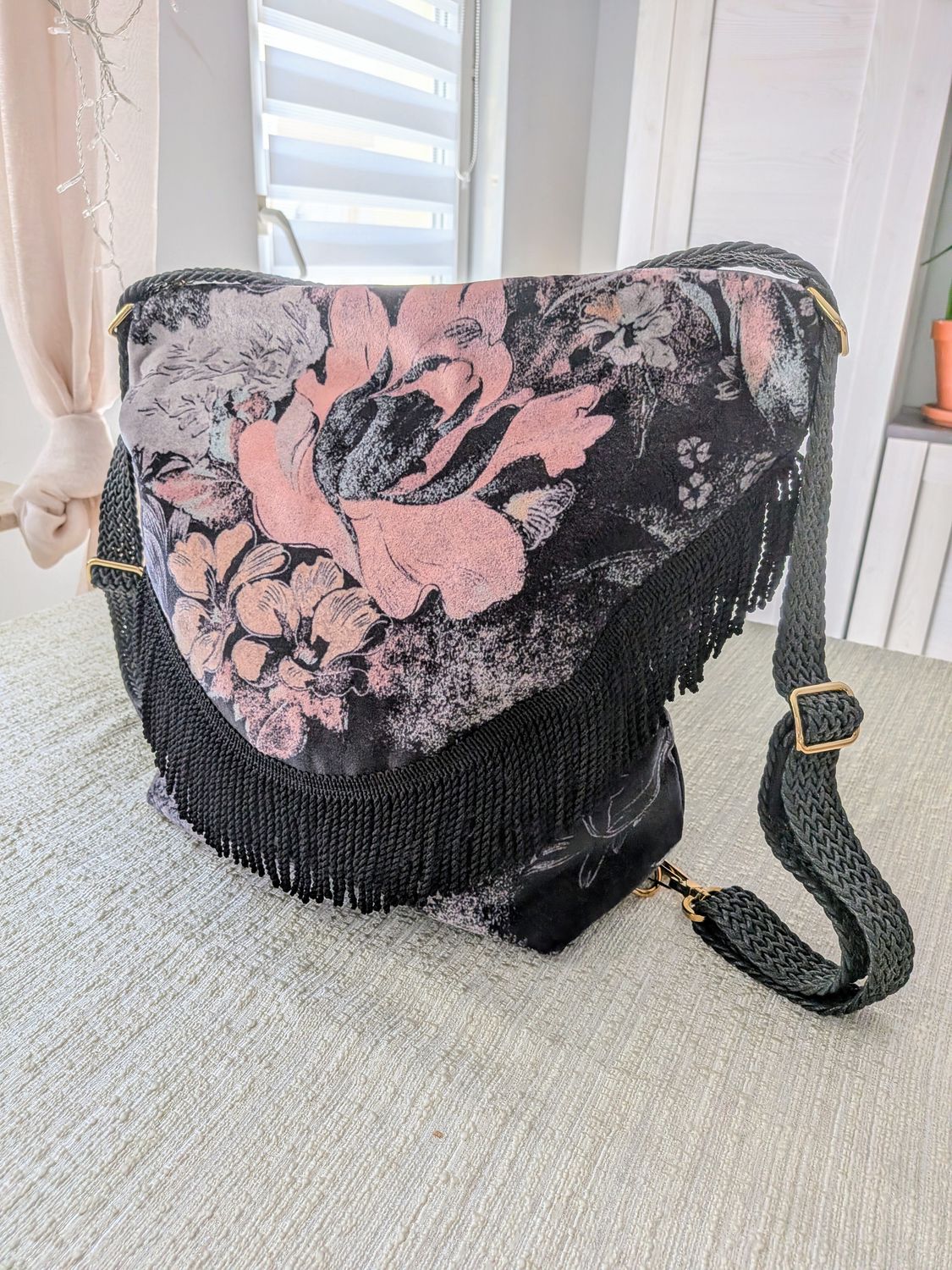 Torbo-plecak Black&amp;Pink