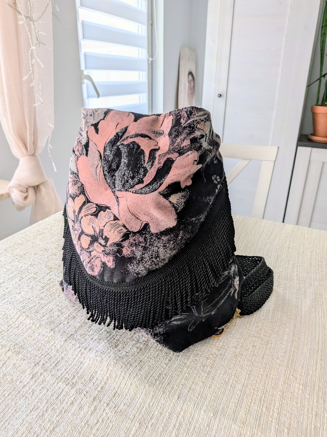 Torbo-plecak Black&amp;Pink