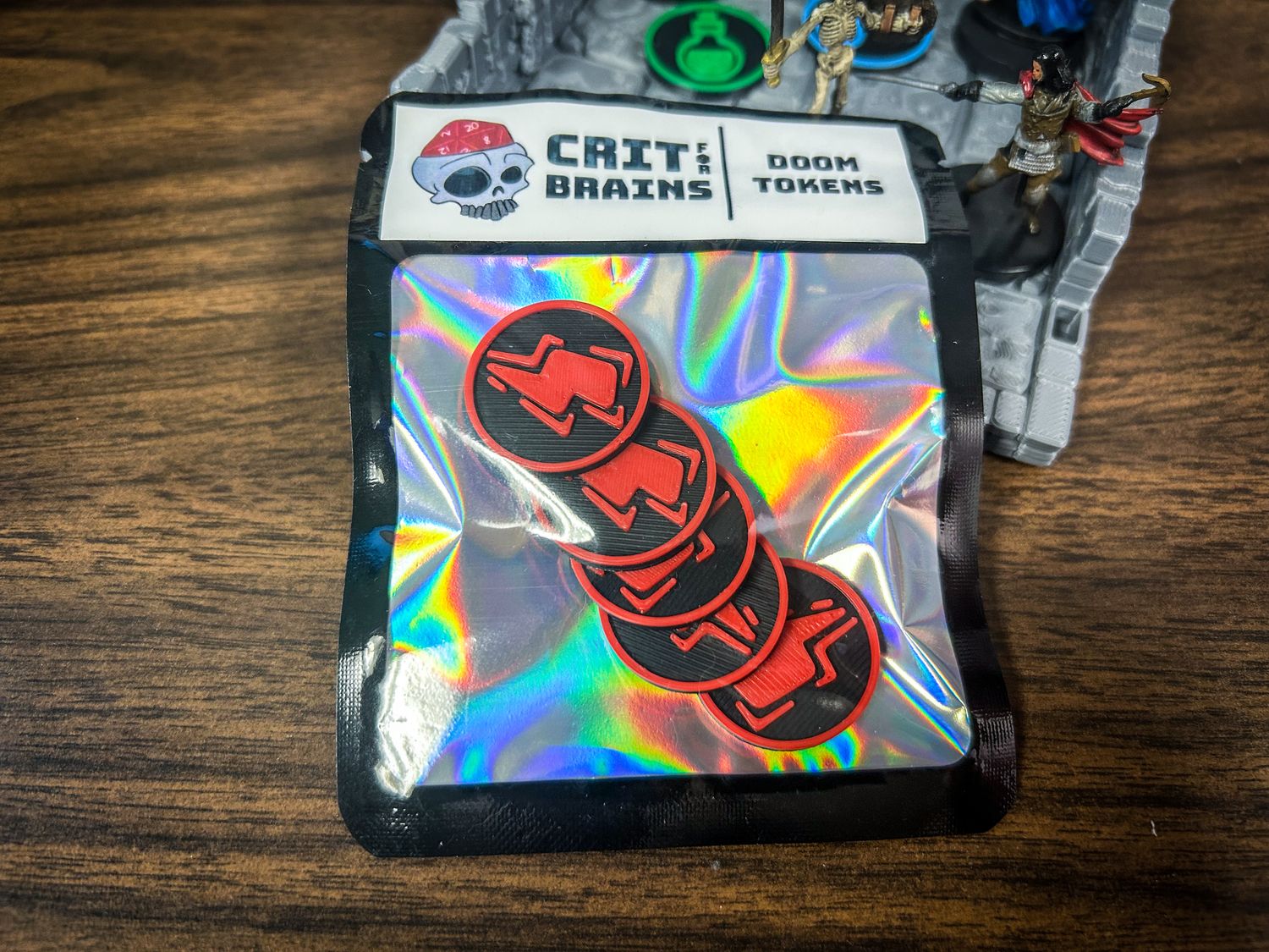 ​Tales of the Valiant Doom Tokens – Set of 5