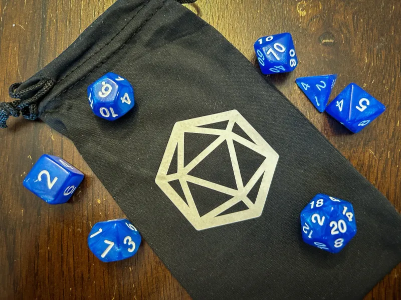 d20 Dice Bag | CRIT Dice Bag