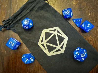 d20 Dice Bag | CRIT Dice Bag d20 Dice Bag | CRIT Dice Bag