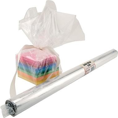 Wamaco Cellophane Roll, Clear, 40" x 100', 2/Pack