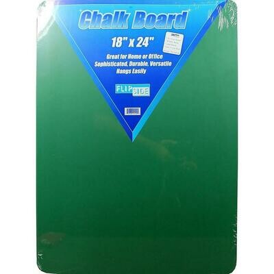 Flipside Chalk Board, 18" x 24", Green