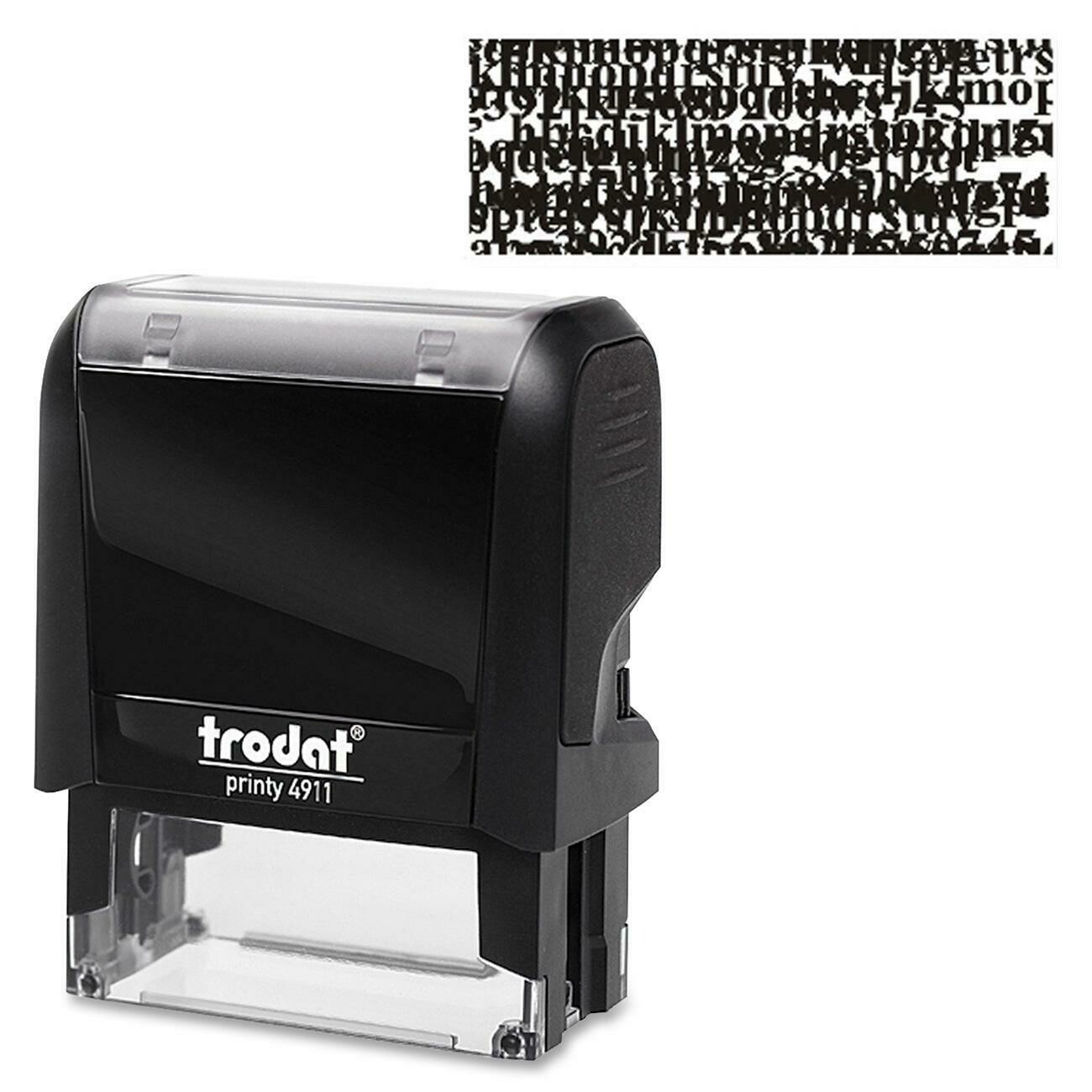 Trodat Printy 4911 Self-Inking I.D. Protection Stamp