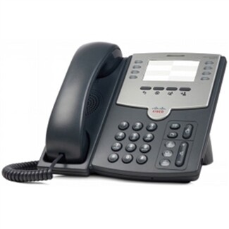 Cisco SPA-501G 8-line IP Phone (missing paper insert)