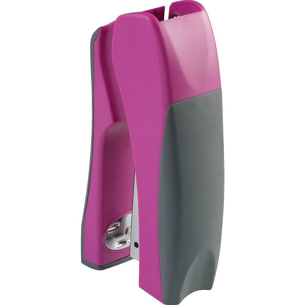 Vertical Full-Strip Stapler , 20 Sheet Capacity - Pink