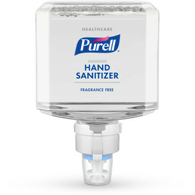 PURELL® Healthcare Advanced Hand Sanitizer Gentle and Free Foam
1200 mL Refill for PURELL® ES8 Touch-Free Hand Sanitizer Dispensers
2/pack