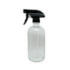 Wamaco Glass 16 Oz Spray Bottles, Clear