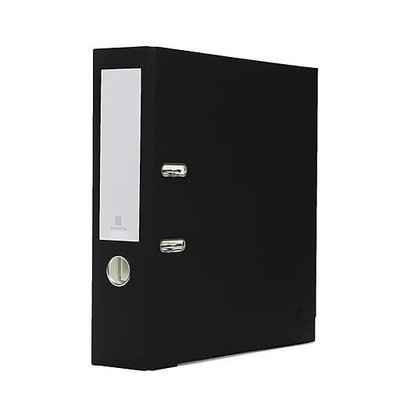 Bindertek 2-Ring 3-Inch Premium Binders, Black