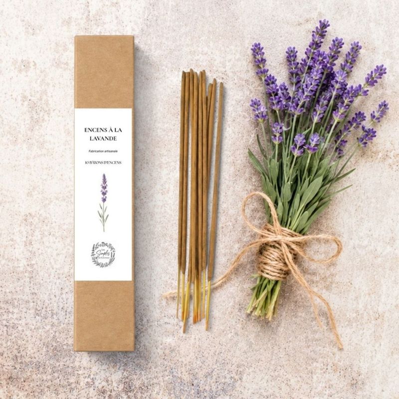 ENCENS À LA LAVANDE – BÂTONS ×10