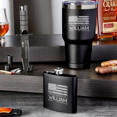 Laser Engraved Drinkware