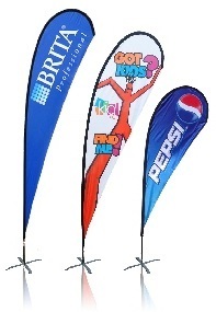 Teardrop Flag Banners