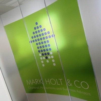 Custom Printed Etched Glass Film