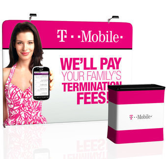 10 ft Tension Fabric Printed Display