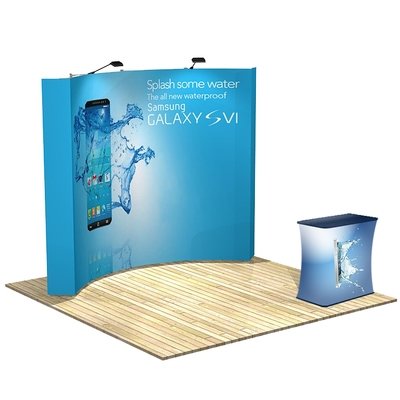 10ft Popup Wall Display - Curved or Flat