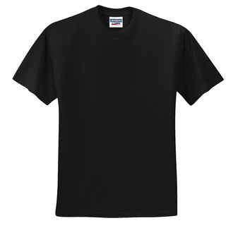 1 Color Custom Screen Printed T-shirts, Tshirt Color: Black