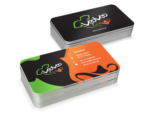 Full Color Plastic Cards, Card Type: 20pt White Single Sided