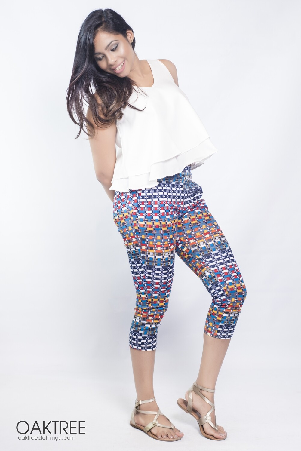 3/4 pant with pockets