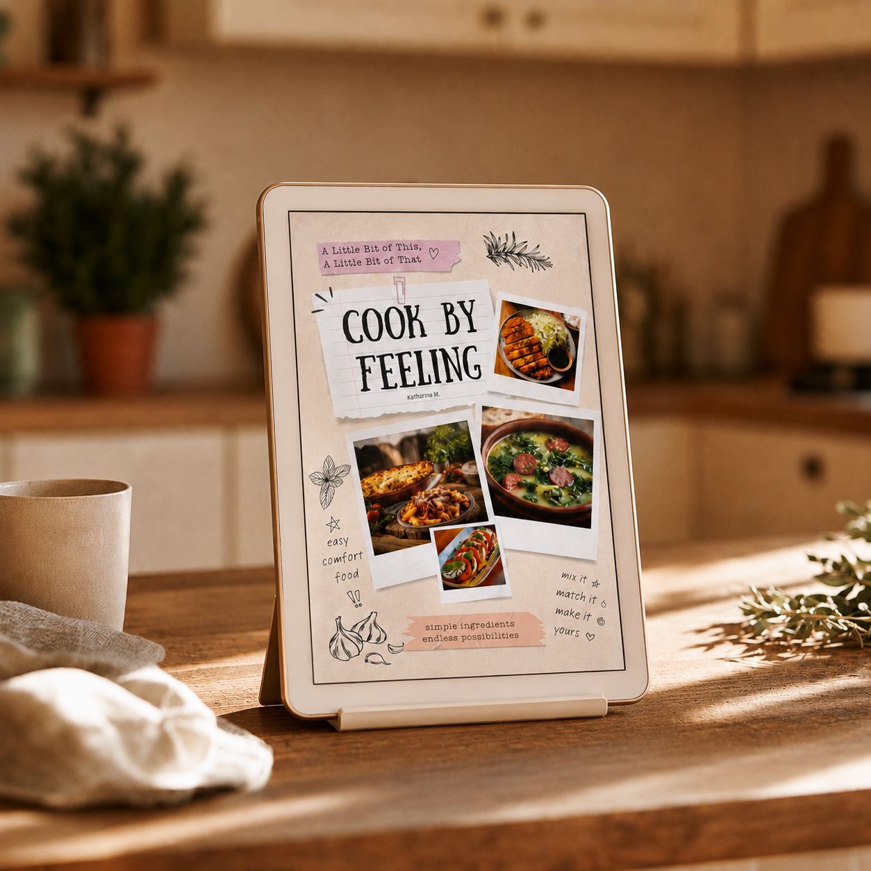 Cook By Feeling, Digital PDF Edition