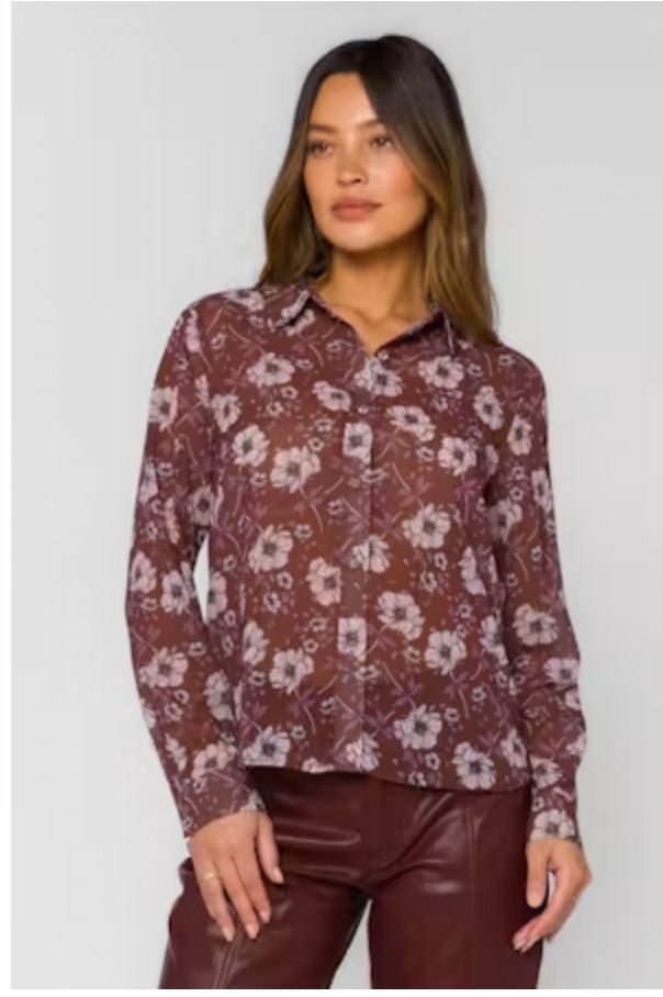 CHANELLE, Color: TRUFFLE FLORAL, Size: XS