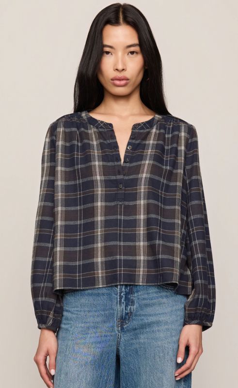 Autumn Plaid Button Up