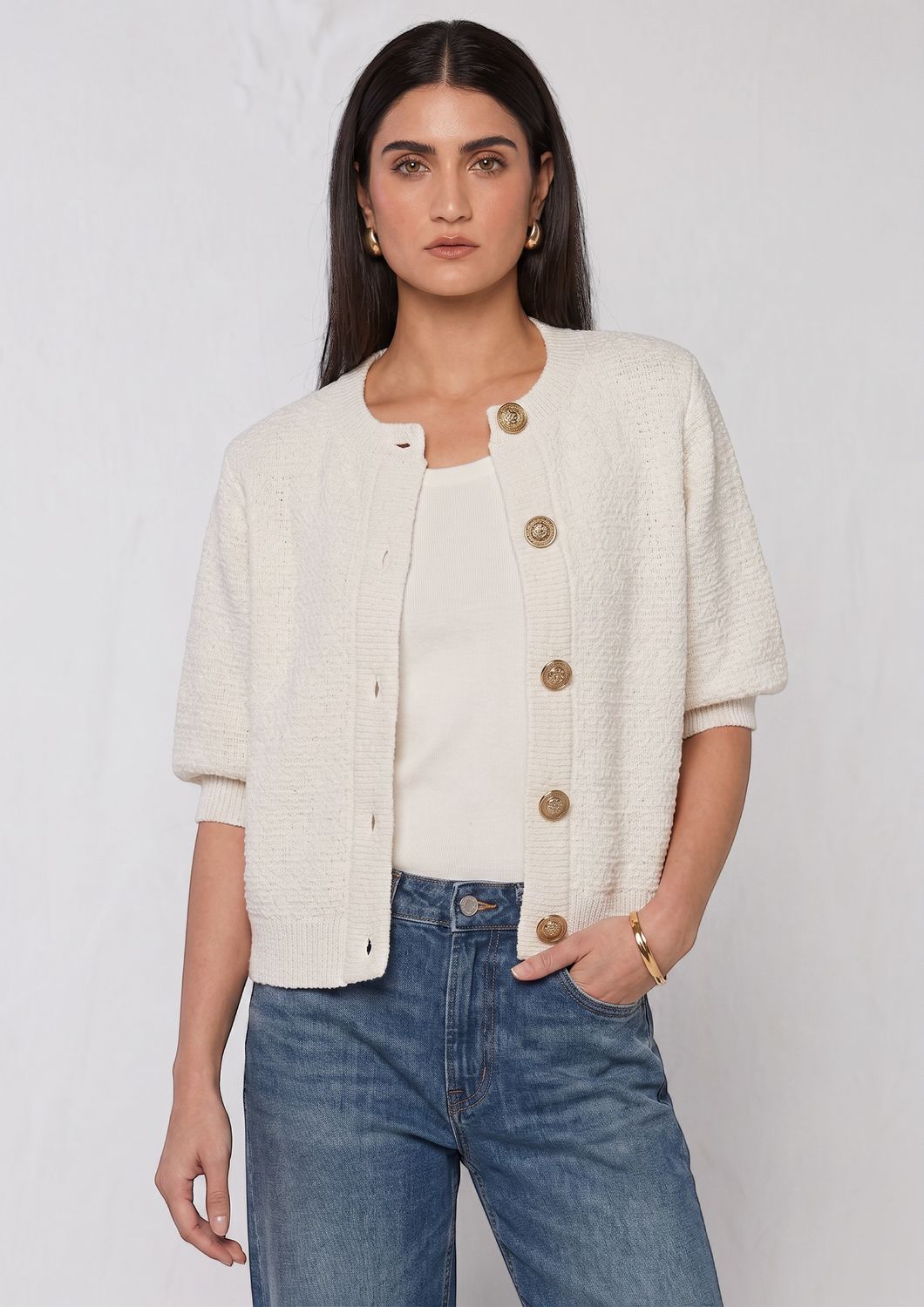 FELICIA, Color: VANILLA ICE, Size: XS