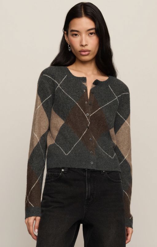 Medina Argyle Cardigan