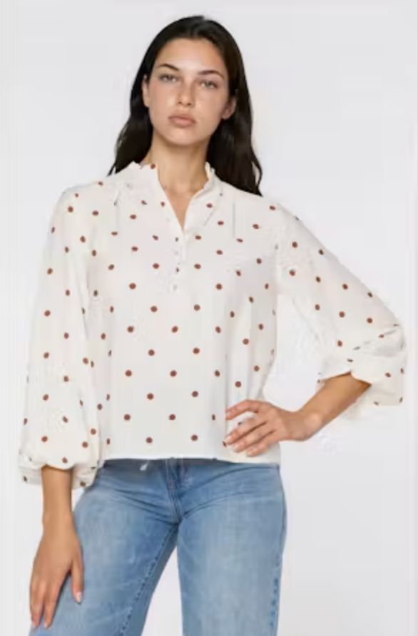 JENNA, Color: CORTADO DOTS, Size: XS