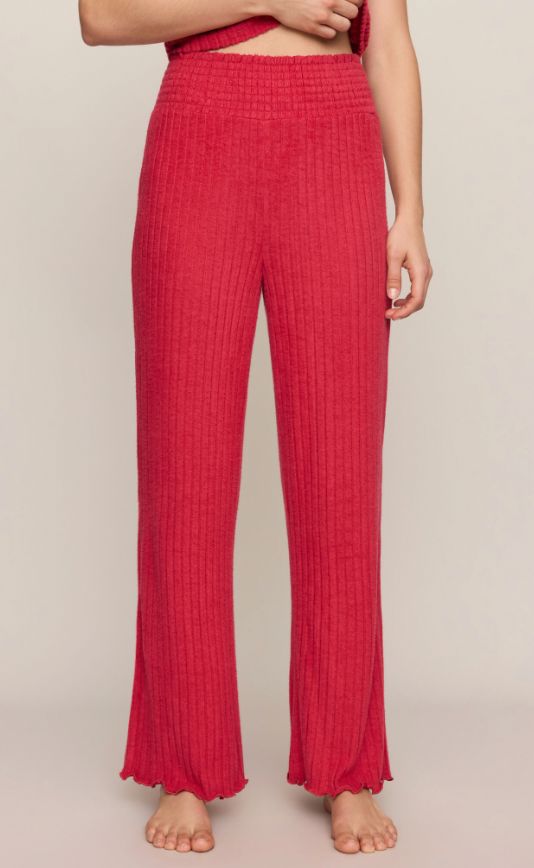 Dawn Smocked Rib Pant