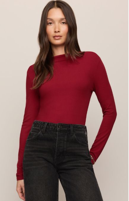 Nolita Nights Top, Color: Red Dahlia (RDL), Size: XS