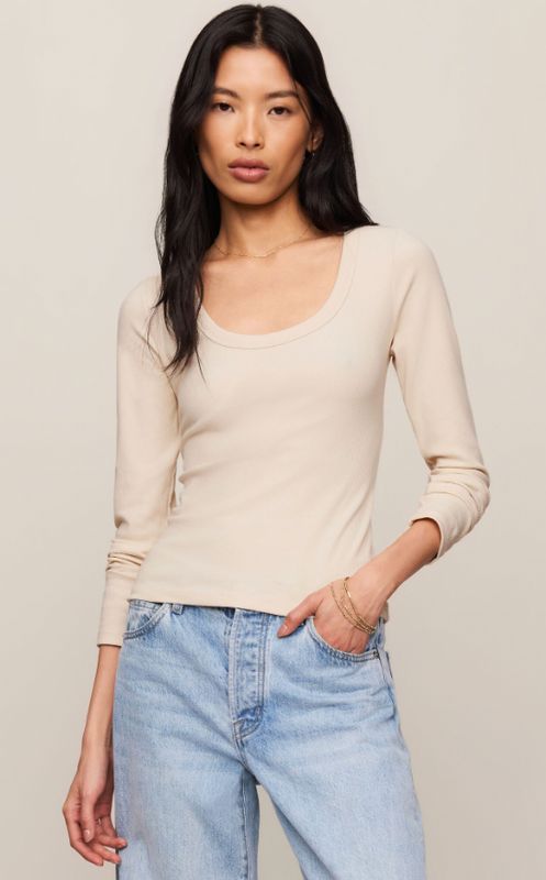 Greyson Scoop LS Tee