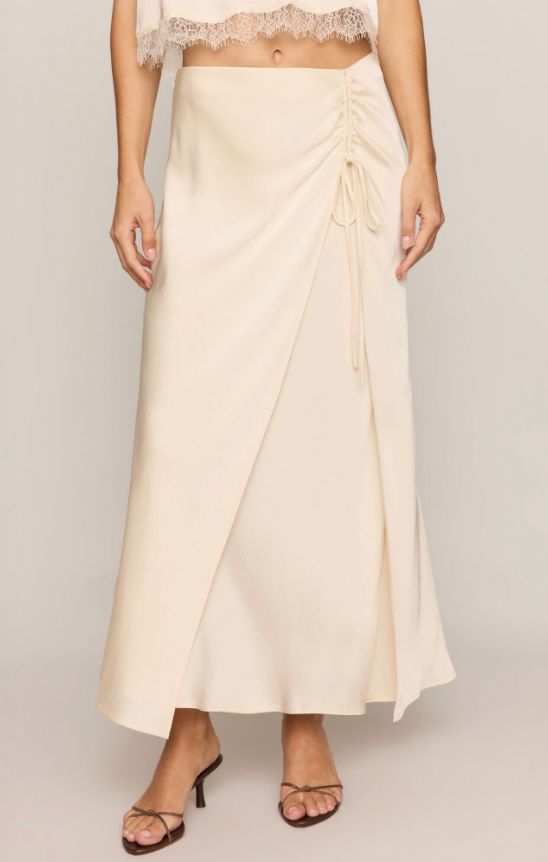 City Lights Luxe Skirt, Color: Sandstone (SSN), Size: XS