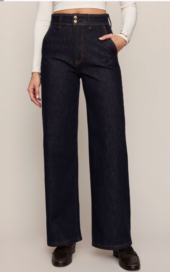 The Atelier Denim Trouser, Color: Midnight Air (MDA), Size: 24