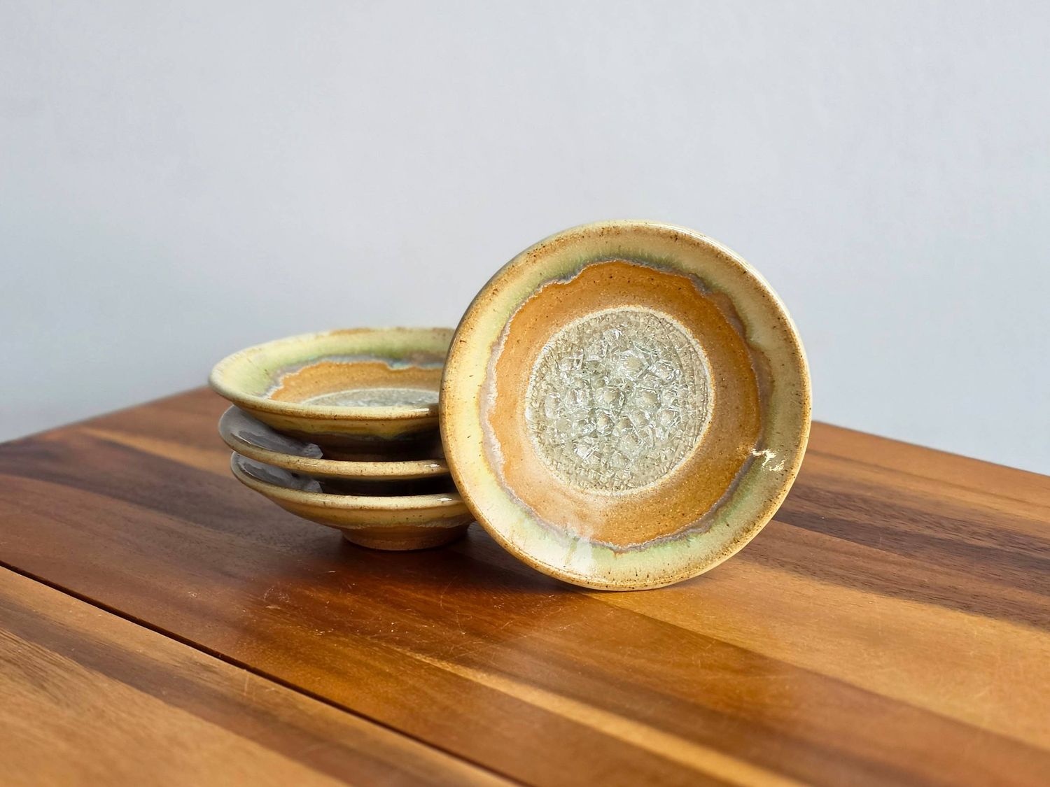 Handmade Ring Dish - Wasabi Dipping Dish - MADE TO ORDER: Sunflower