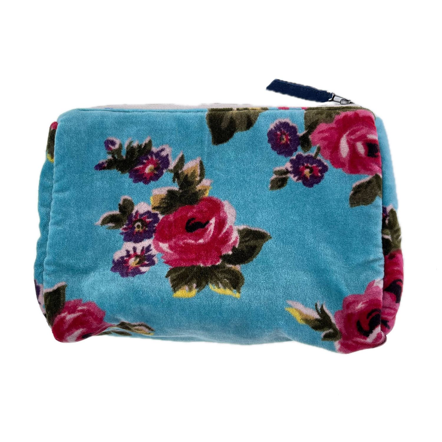 Rome Velvet Pouch Baroque Teal